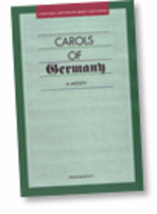 Book cover for Carols of Germany (Medley) - SATB
