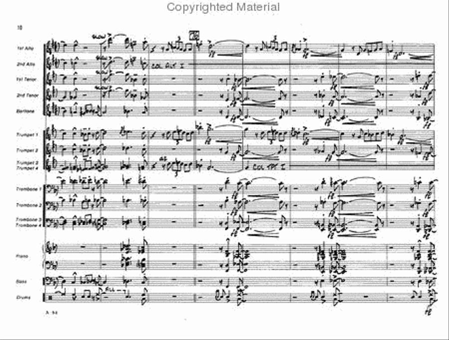 Storm Warning Storm Warning Jazz Ensemble scores gallery preview page 11