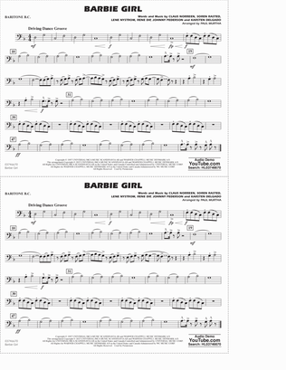 Barbie Girl (arr. Paul Murtha) - Baritone B.C.
