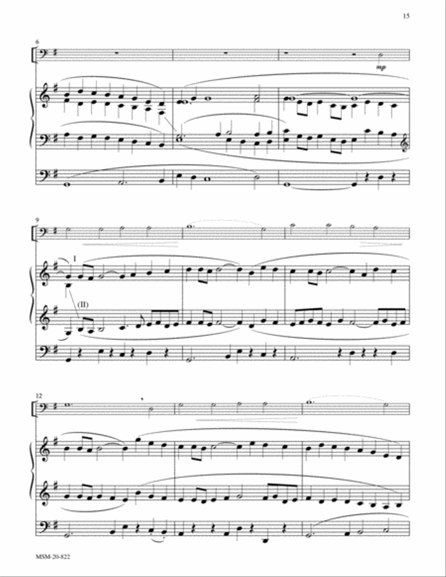 You Call Us, Lord, to Be (Rhosymedre) Choir scores gallery preview page 2