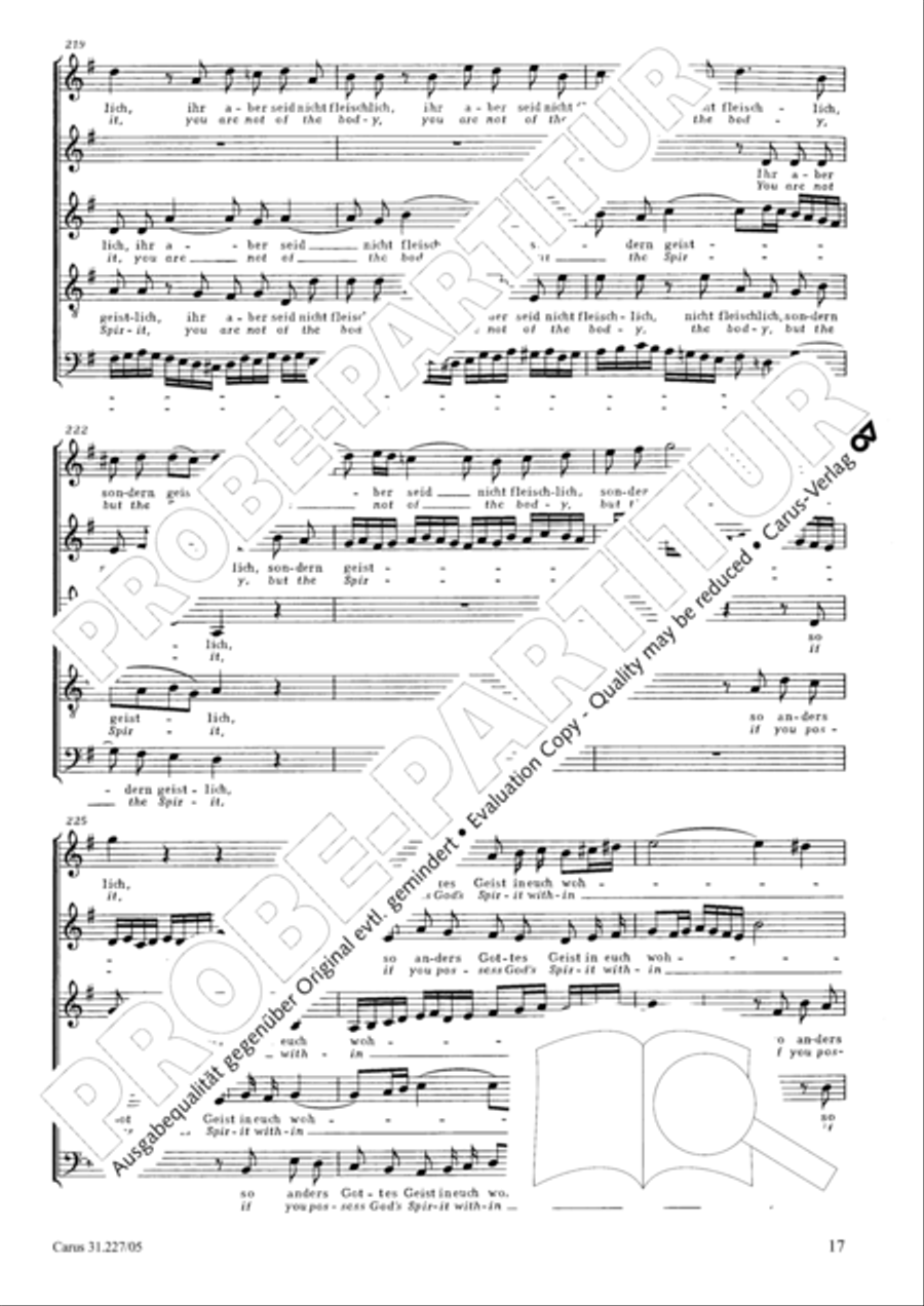 Jesu, my salvation (Jesu, thou my pleasure) SSATB scores gallery preview page 18