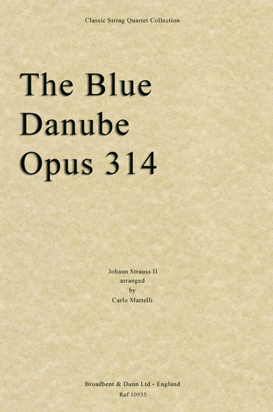 The Blue Danube, Opus 314