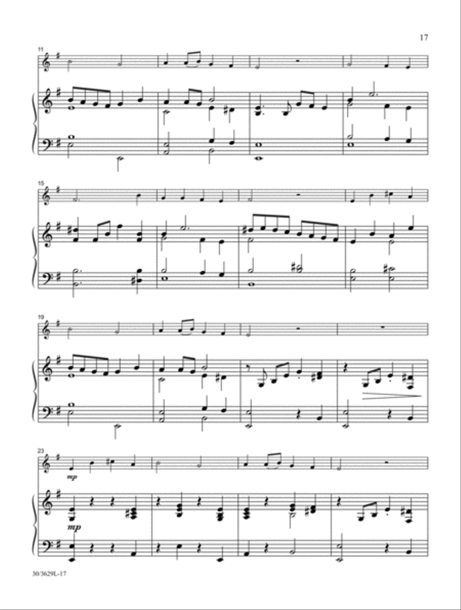 Trumpet Solos for Christmas Trumpet Solo scores gallery preview page 8