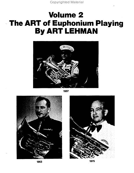 Volume II- The Art of the Euphonium