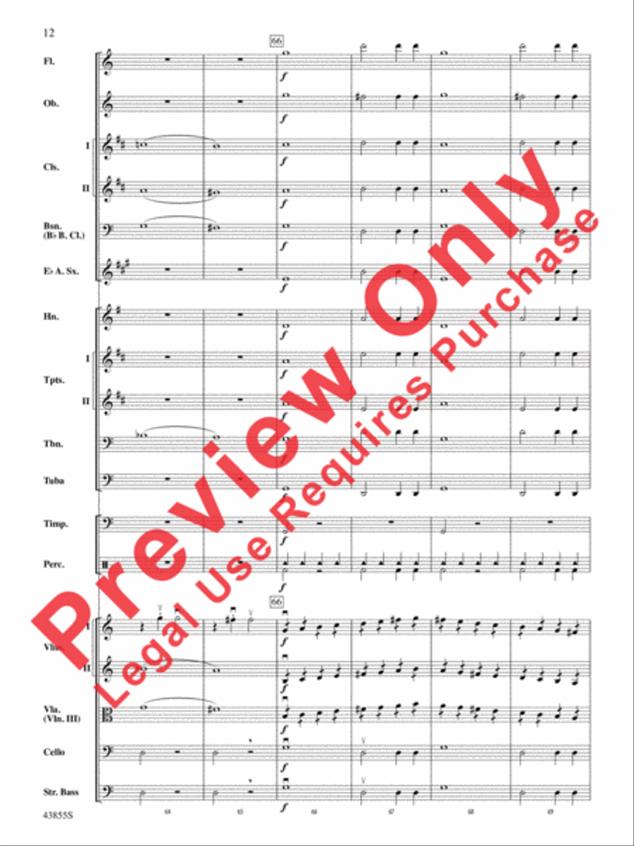 The Abduction from the Seraglio Full Orchestra scores gallery preview page 13