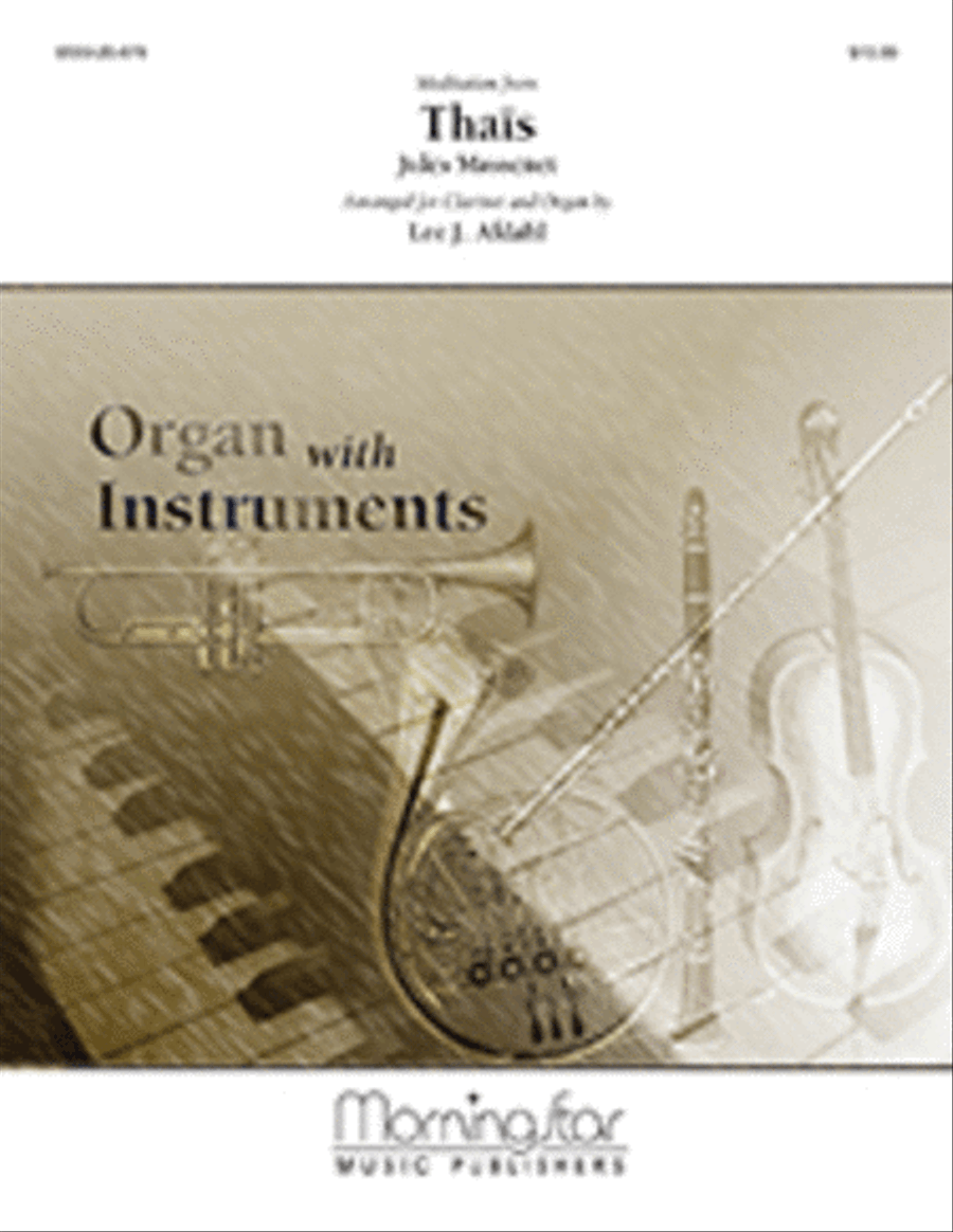 Meditation from Thaïs Clarinet scores gallery preview page 1