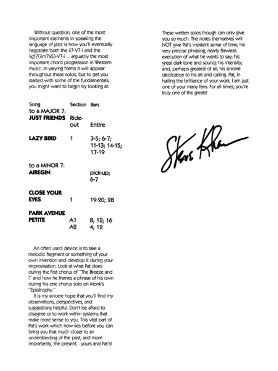 The Early Years - Jazz Guitar Solos Electric Guitar scores gallery preview page 7