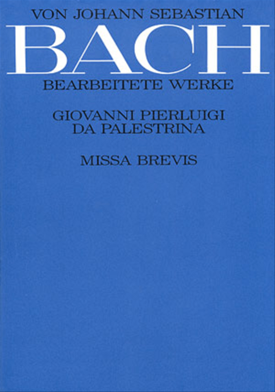 Missa brevis Choir scores gallery preview page 1