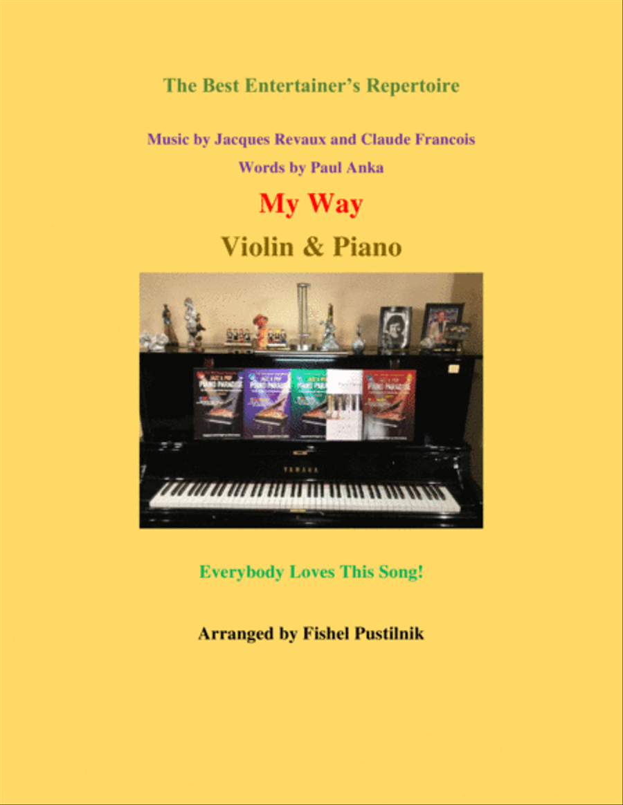 My Way Violin Solo scores gallery preview page 1