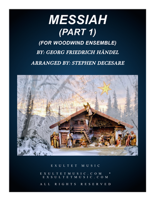 Book cover for Messiah - Part 1 (Woodwind Ensemble) (Full Score and Parts)