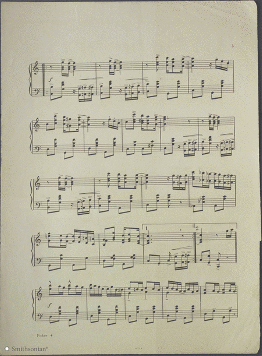 (That) Poker Rag Piano Solo scores gallery preview page 3