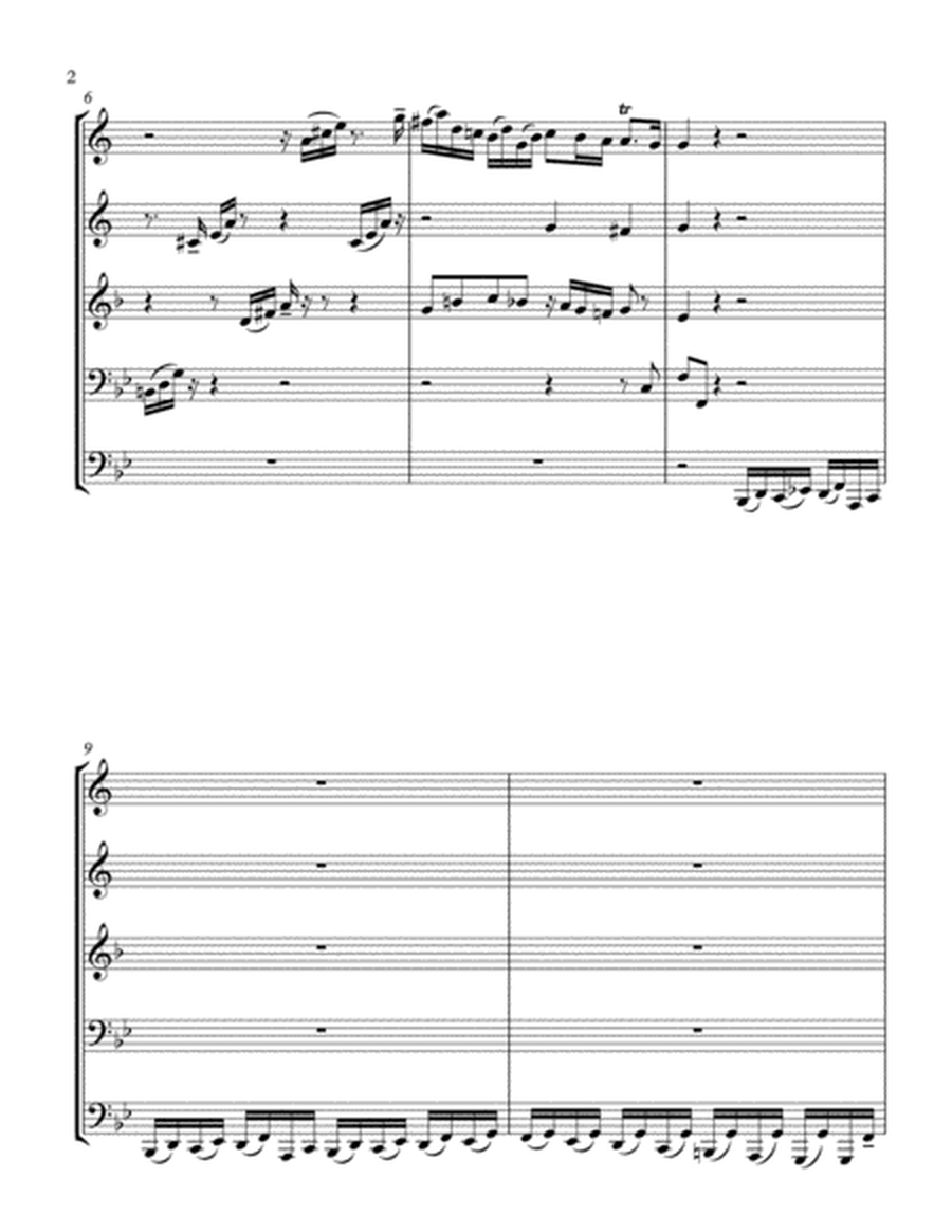 "Little" Prelude and Fugue in B-Flat