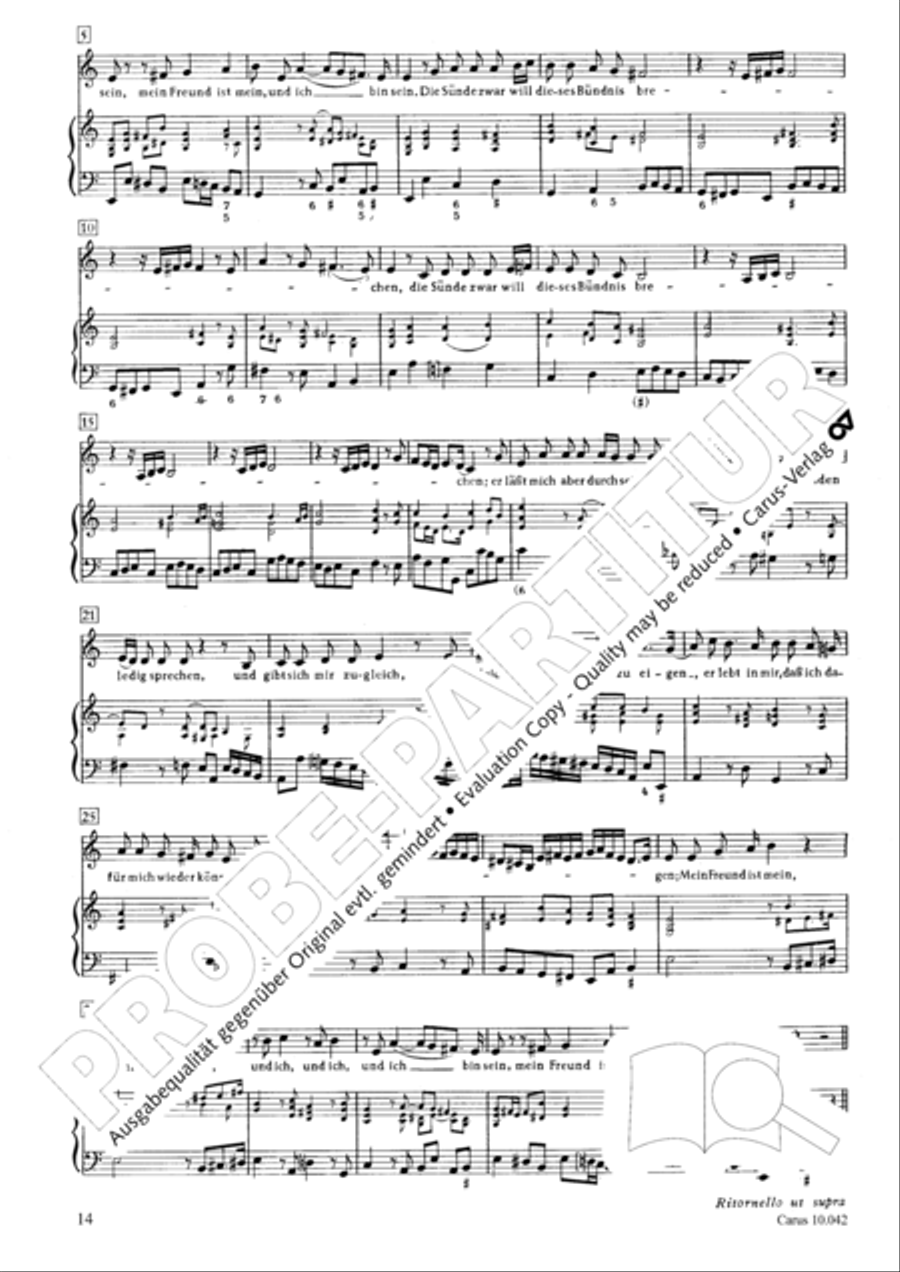 Mein Freund ist mein 4-Part scores gallery preview page 15