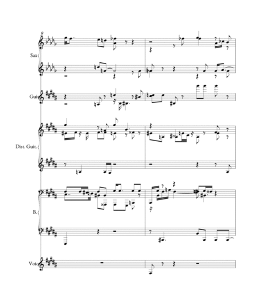 15 Terremoto Avastesimiento Small Ensemble scores gallery preview page 6