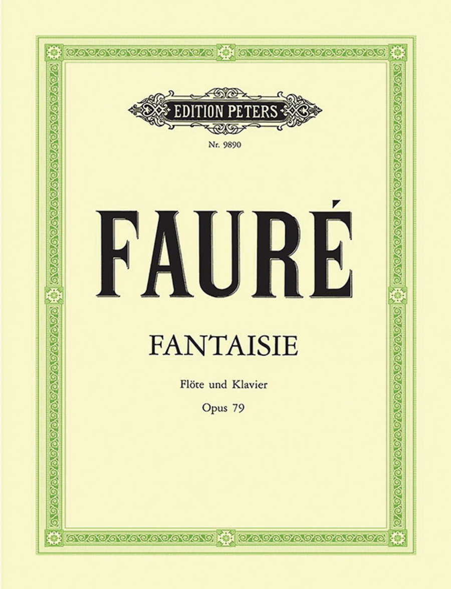 Fantasy Op. 79 for Flute and Piano Flute Solo scores gallery preview page 1
