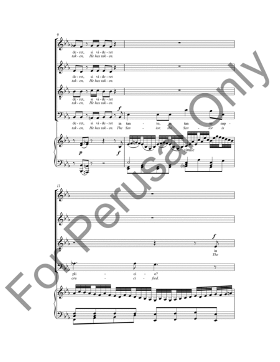 Quis Est Homo 4-Part scores gallery preview page 4