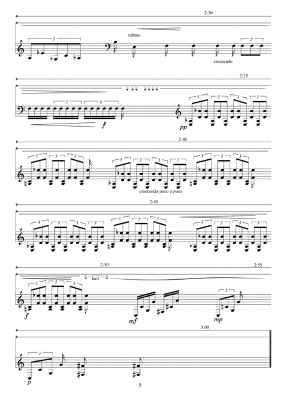 LEPORELO for marimba and EA sound Marimba scores gallery preview page 5