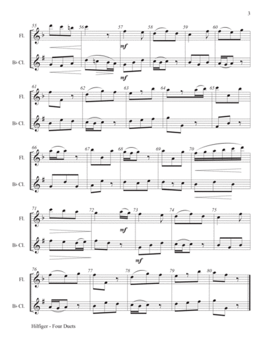 Four Duets for Flute and Clarinet image number null