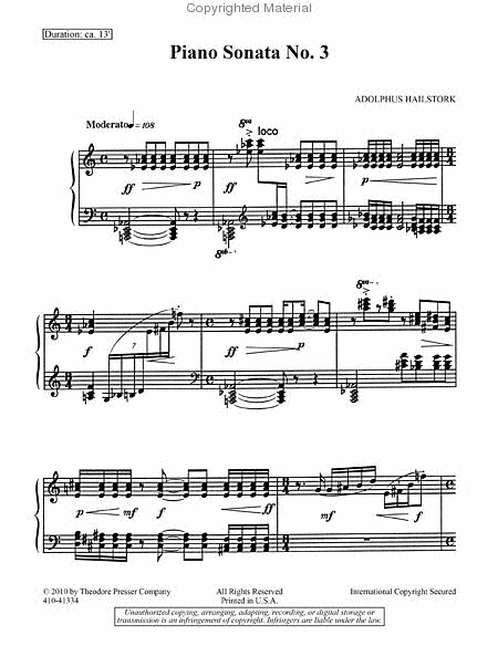 Piano Sonata No. 3