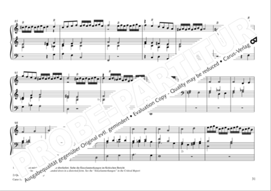 Organ music of the Hasse family Organ Solo scores gallery preview page 32
