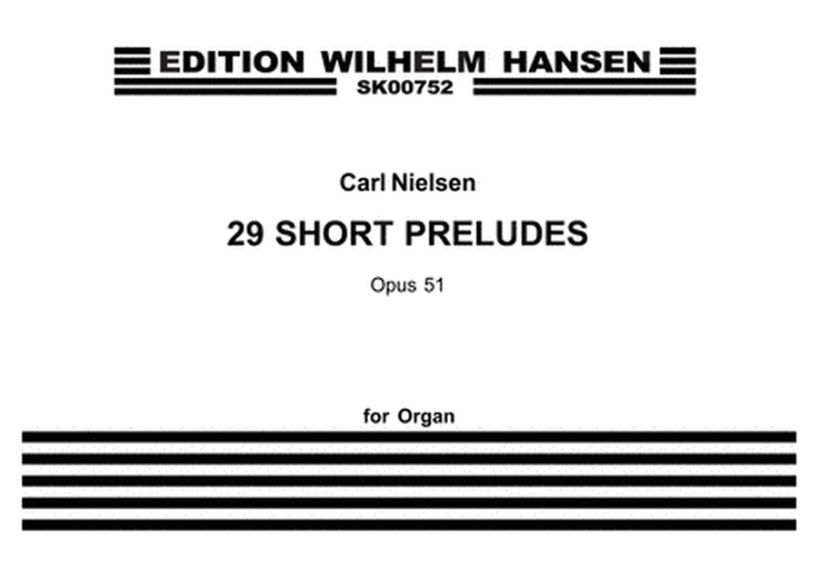 29 Short Preludes Op.51