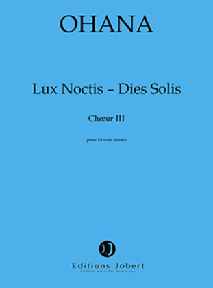 Lux Noctis - Dies Solis