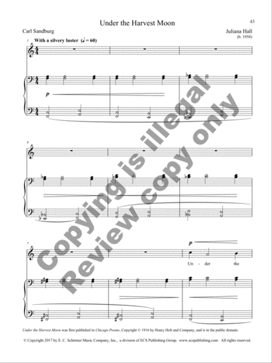 When the South Wind Sings Soprano Voice scores gallery preview page 12