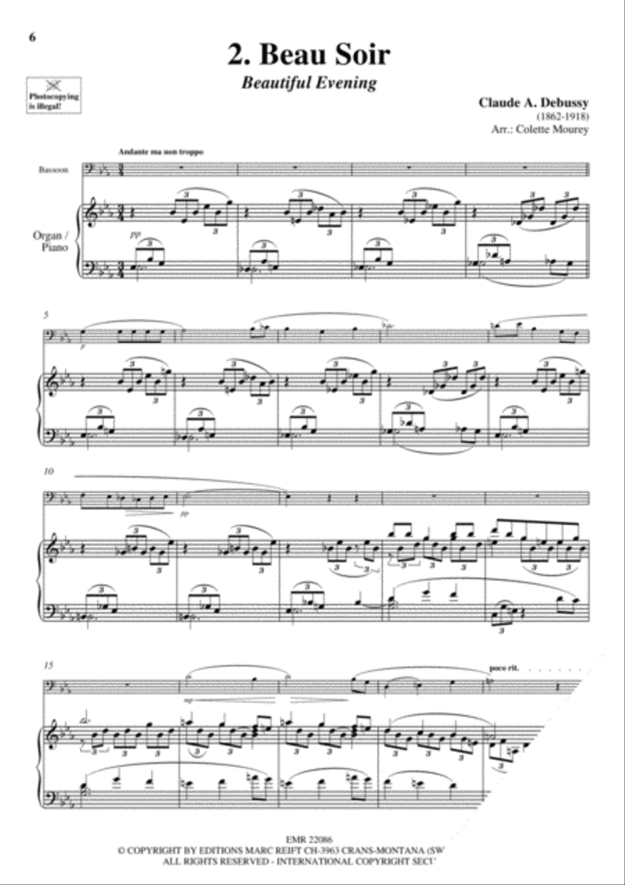 20 Greatest Meditations Bassoon Solo scores gallery preview page 4