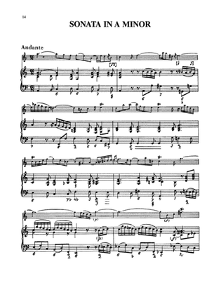 Book cover for Bach: Four Sonatas