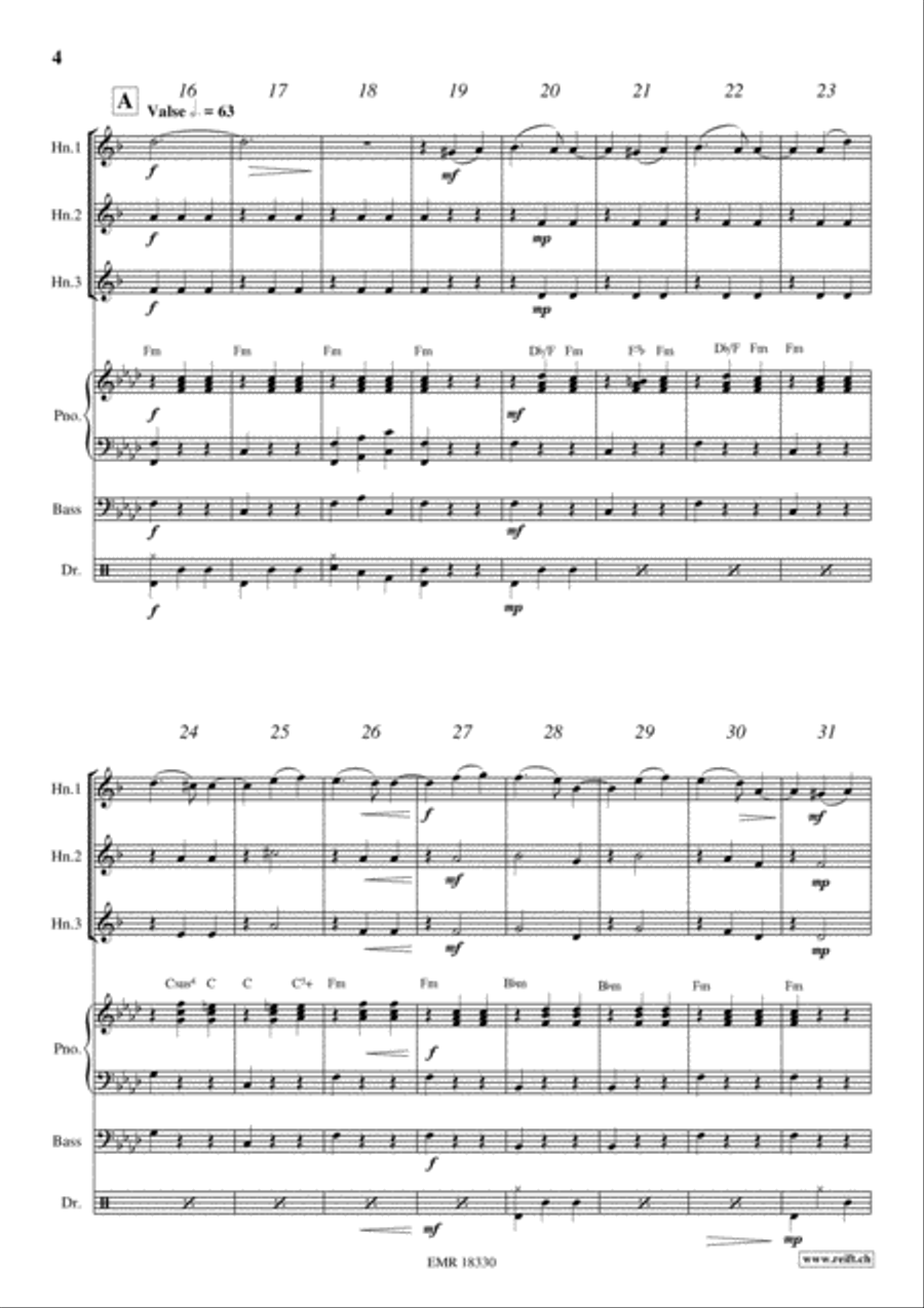 Les Yeux Noirs Horn scores gallery preview page 4