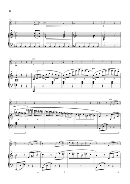 Beethoven • Für Elise / Pour Elise • violin & piano sheet music image number null