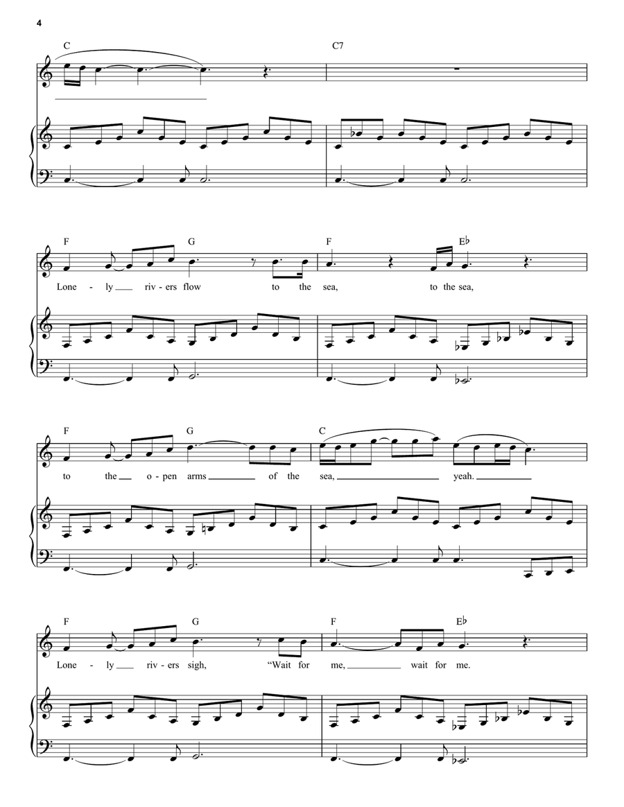 Unchained Melody Voice scores gallery preview page 4