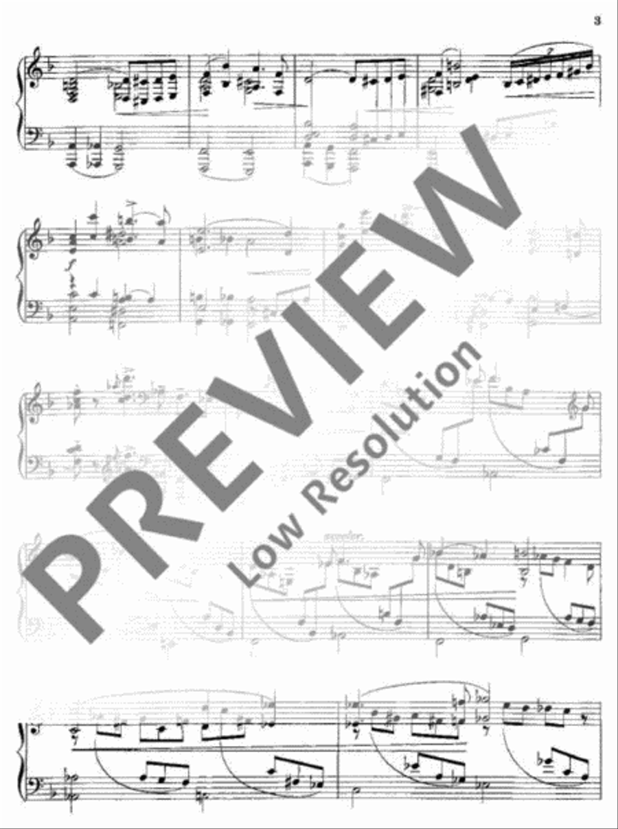 Sonata No. 3 Sonata No. 3 Piano Solo scores gallery preview page 4