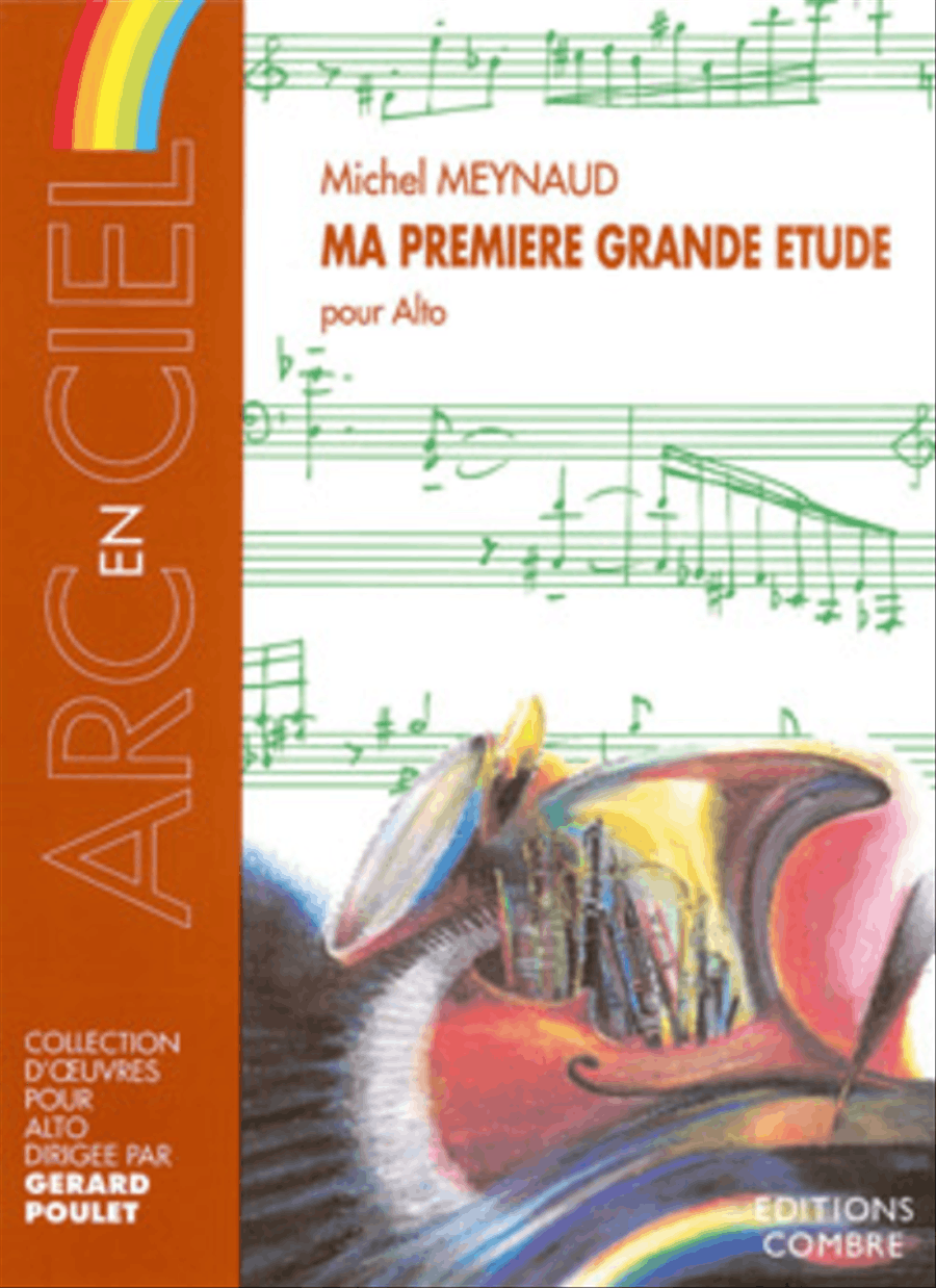 Ma premiere grande etude Viola Solo scores gallery preview page 1