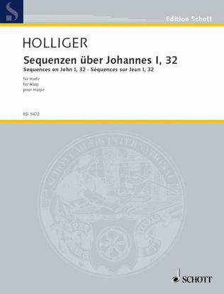 Book cover for Sequenzen über Johannes I, 32