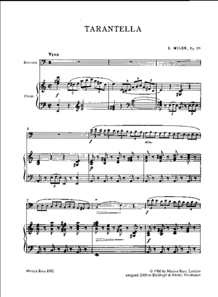 Tarantella Op. 20