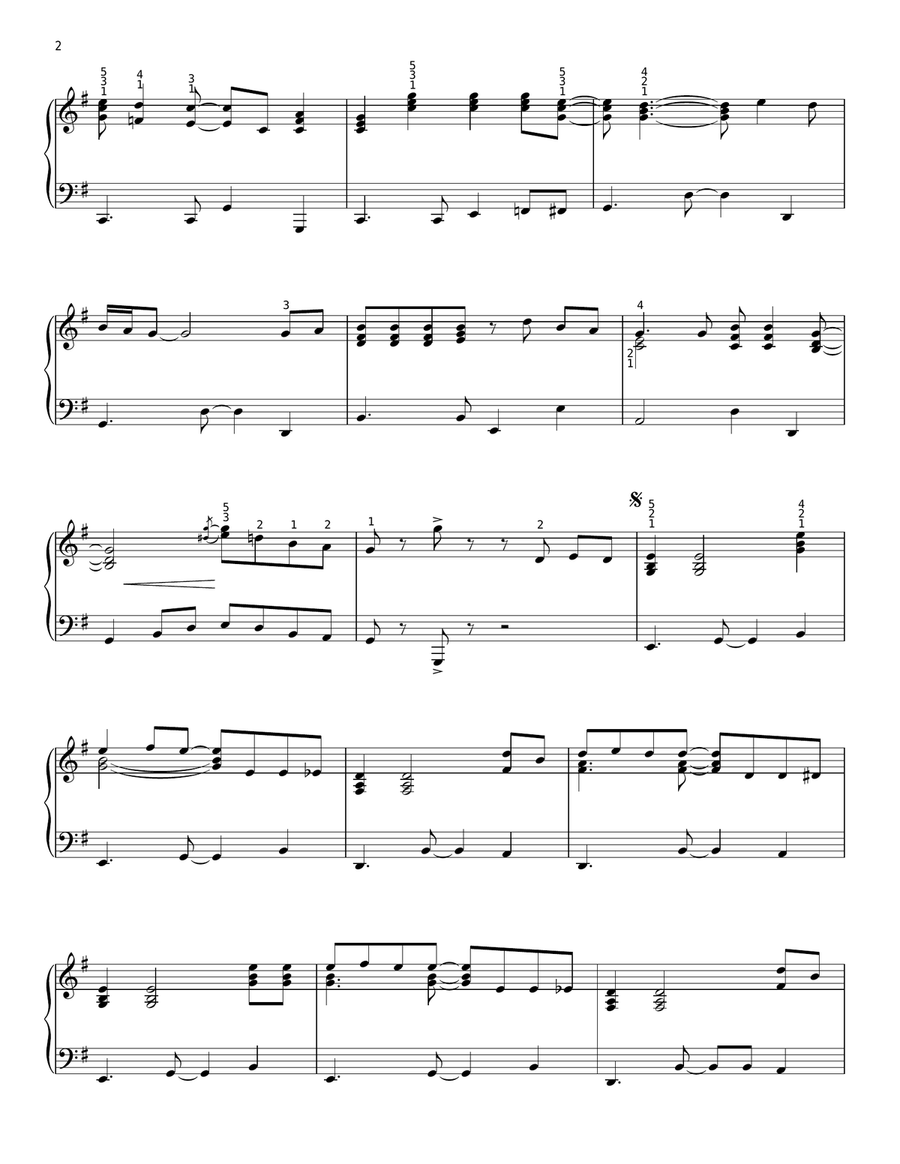 Under The Boardwalk Under The Boardwalk Piano Solo scores gallery preview page 2