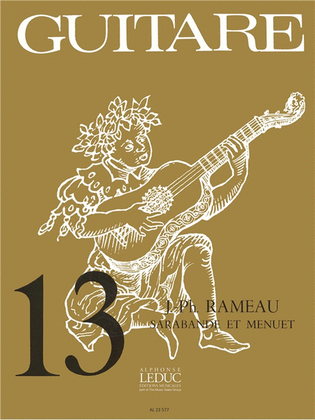 Book cover for Sarabande Et Menuet (classiques No.13) (guitar Solo)