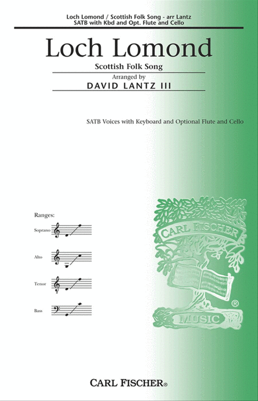 Loch Lomond Loch Lomond 4-Part scores gallery preview page 1