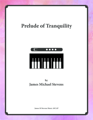 Book cover for Prelude of Tranquility - Flute & Piano