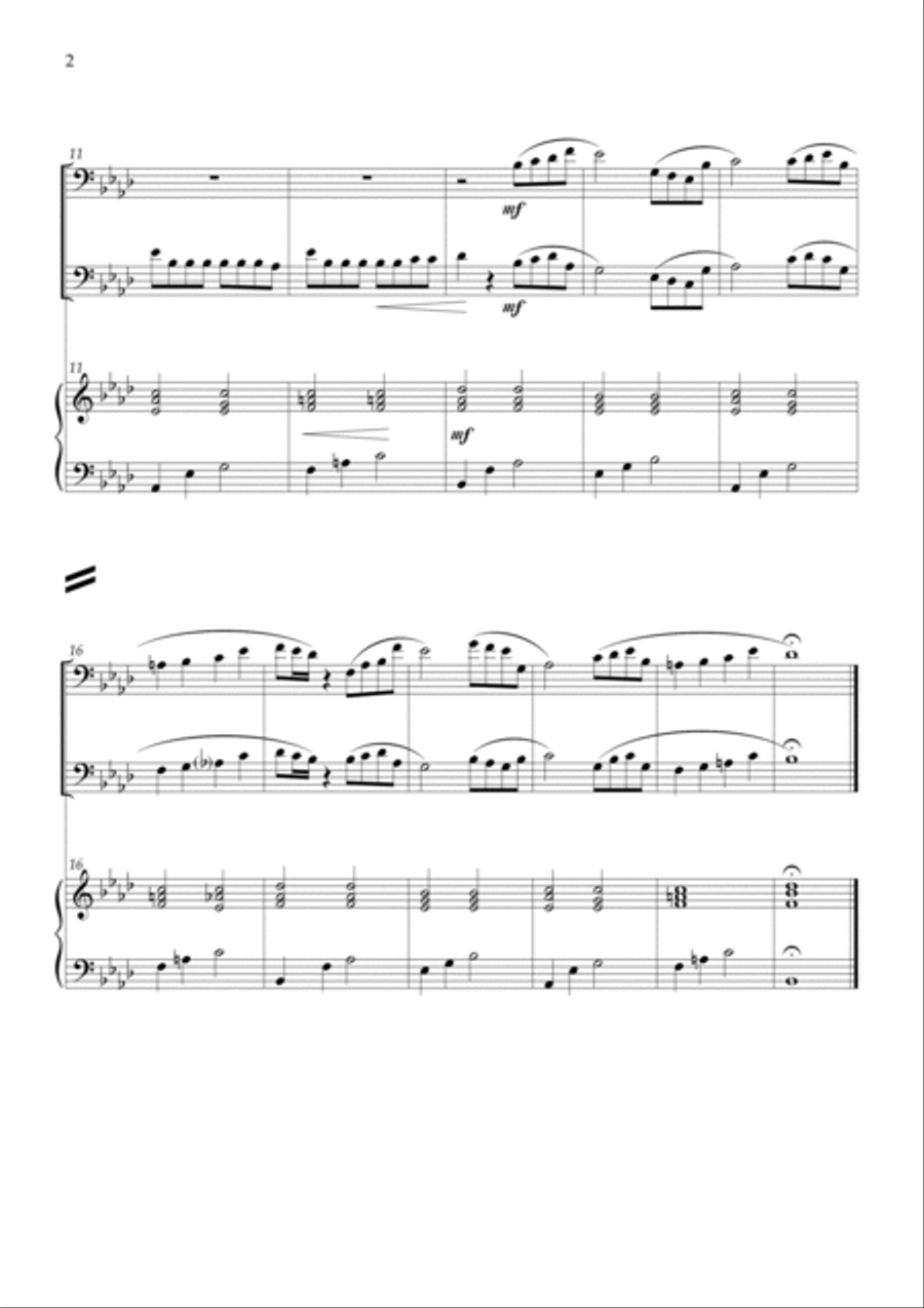 Kill Bill String Duet scores gallery preview page 2