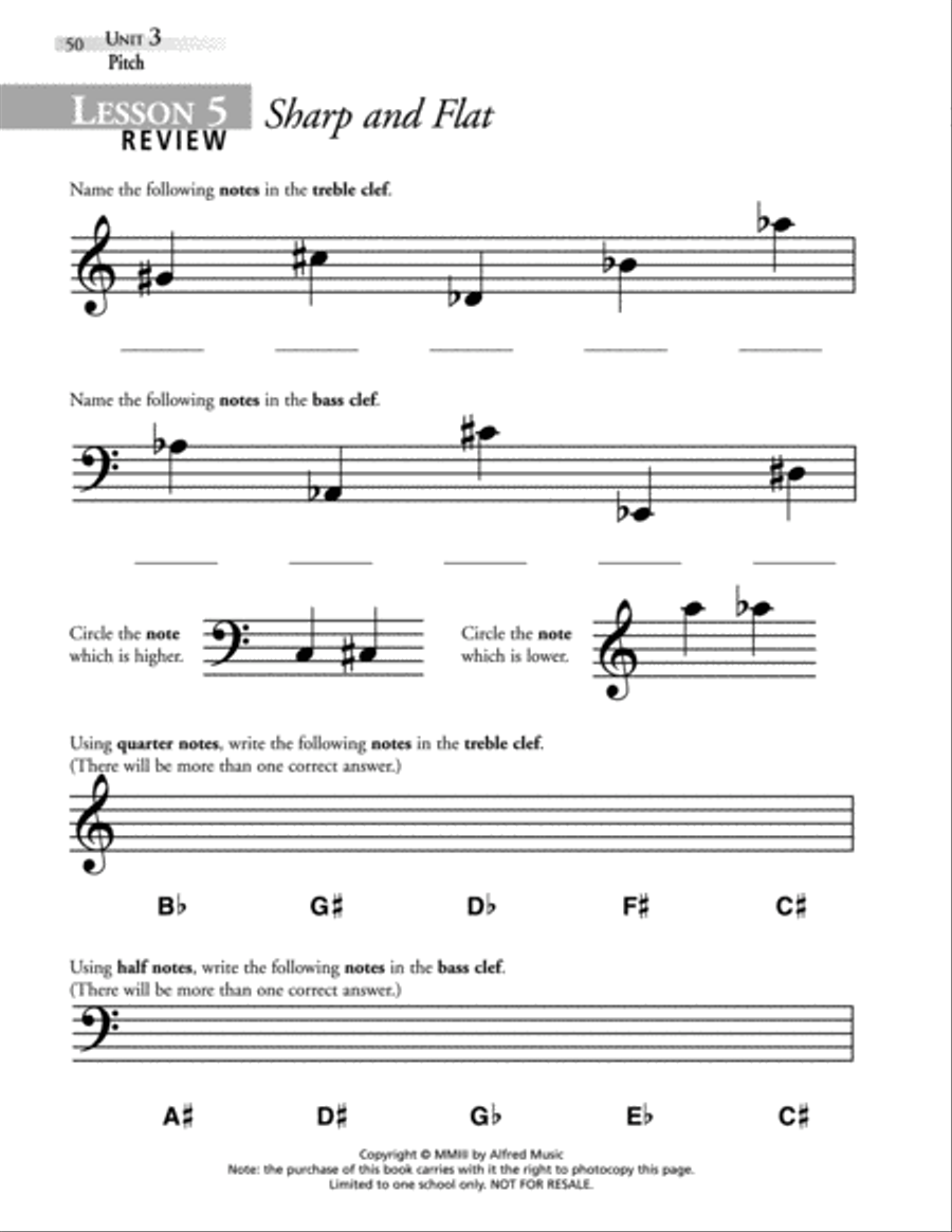 Ready to Read Music Choir scores gallery preview page 4