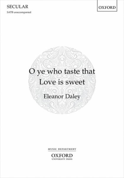 O ye who taste that Love is sweet image number null