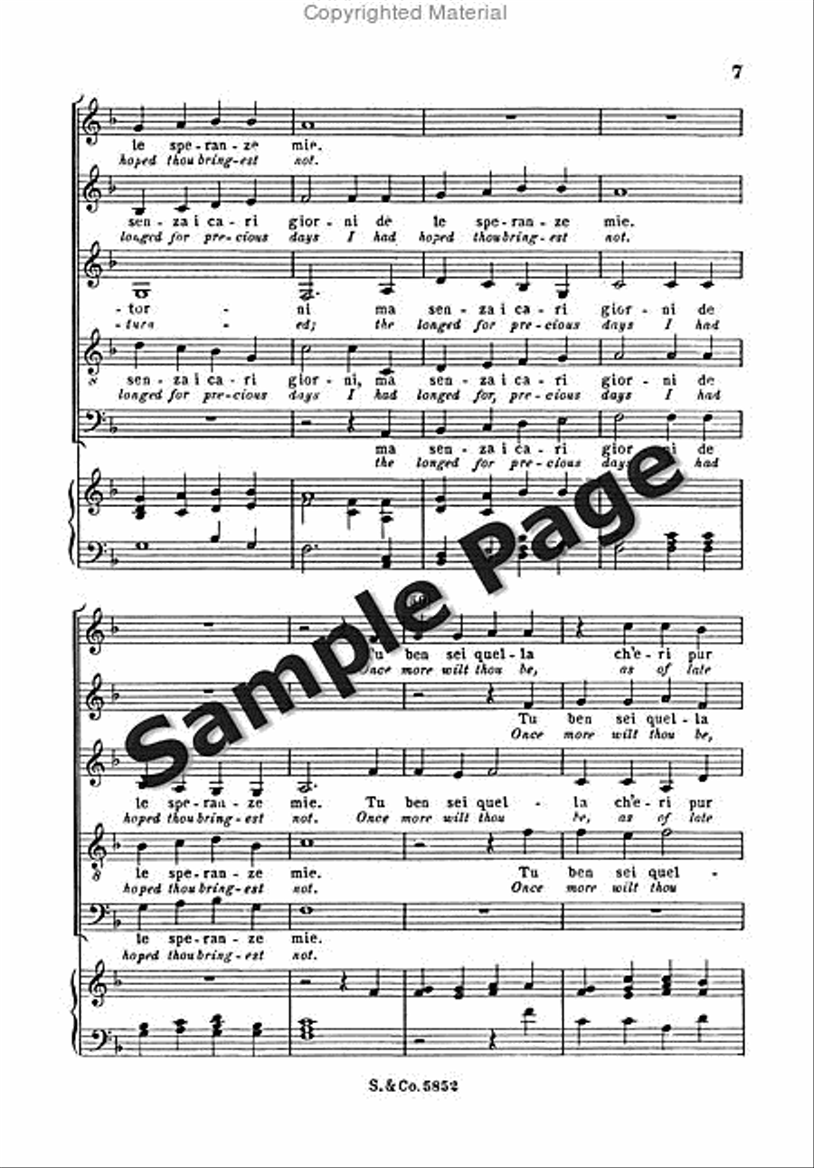 O Primavera O Primavera SSATB scores gallery preview page 10