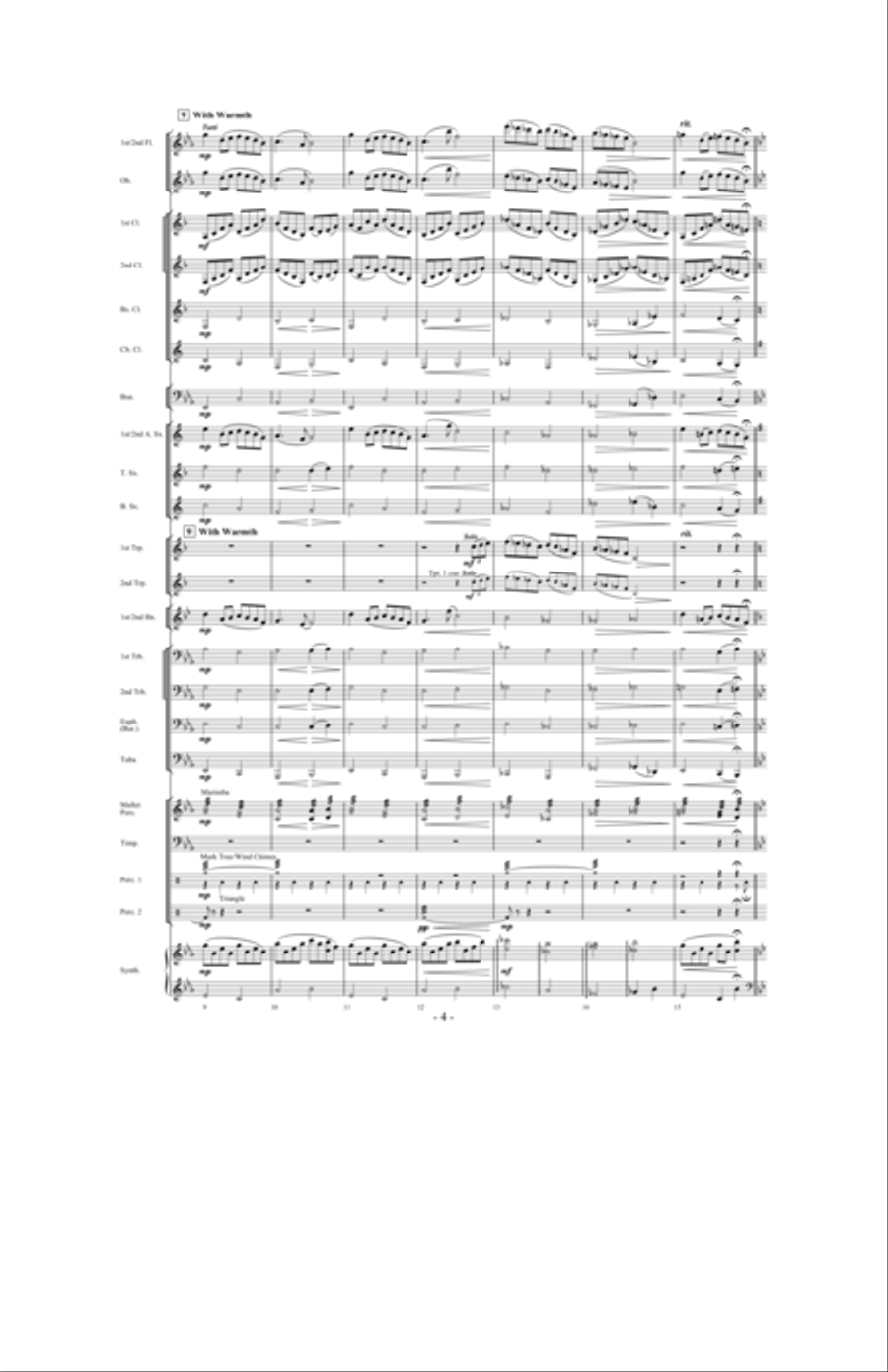 Earhart Earhart Concert Band scores gallery preview page 3