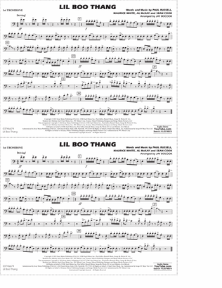 Lil Boo Thang (arr. Jay Bocook) - 1st Trombone
