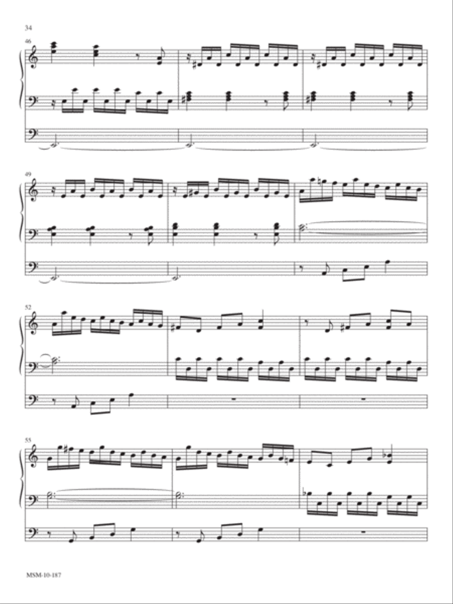 We Thank Thee, Lord Organ scores gallery preview page 5