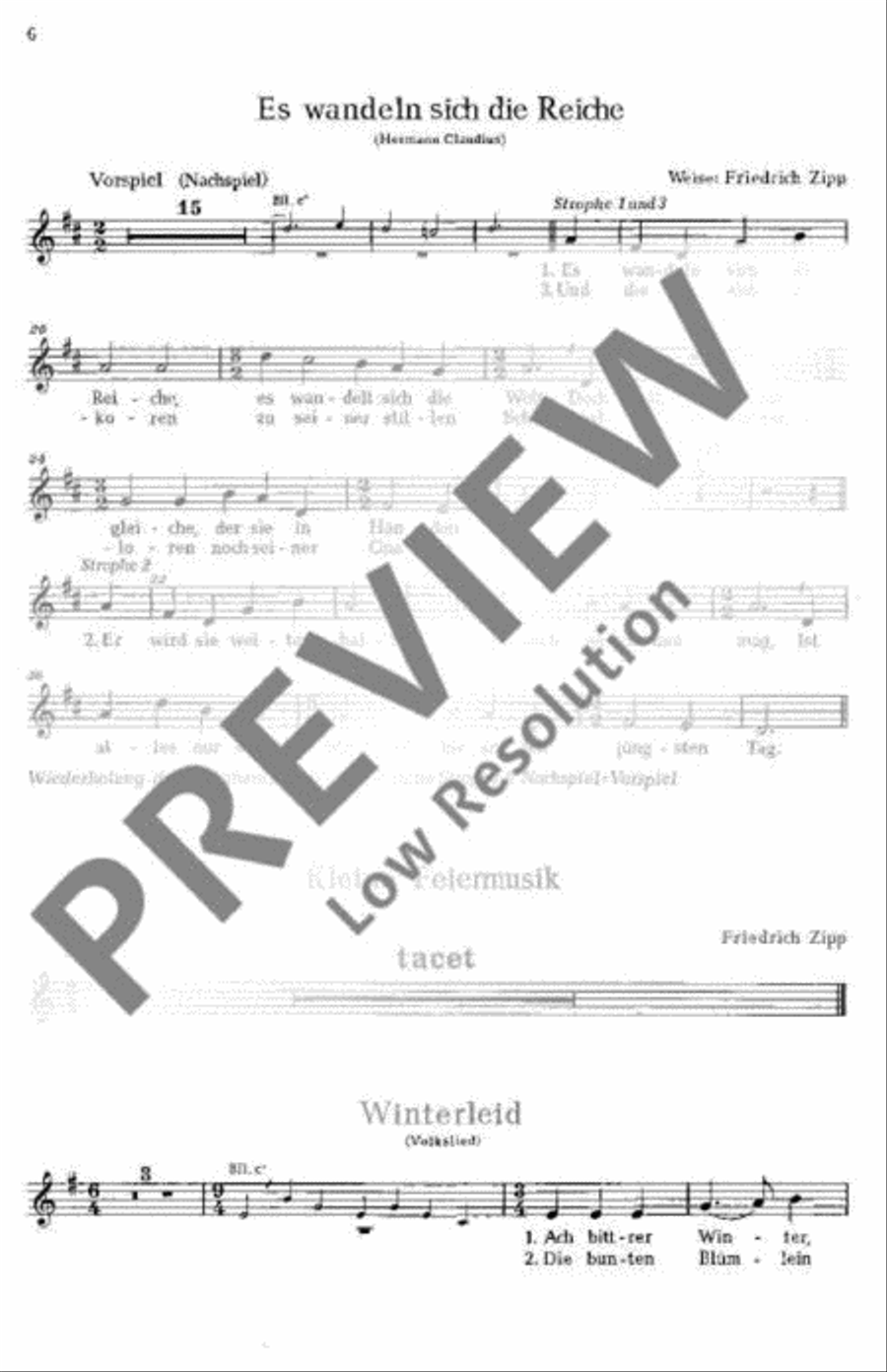 Fest und Feier Fest und Feier Children's Choir scores gallery preview page 7