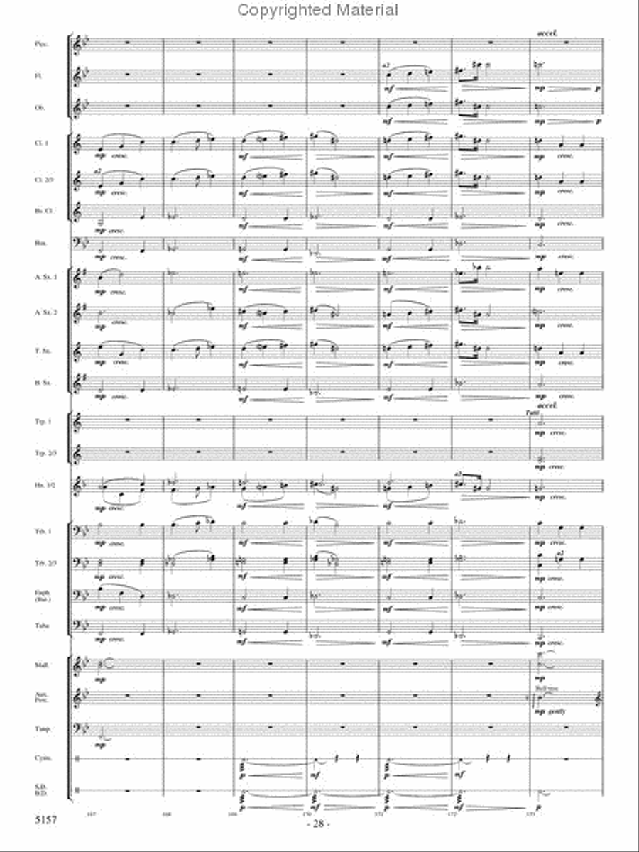 Fate of the Gods Fate of the Gods Concert Band scores gallery preview page 27