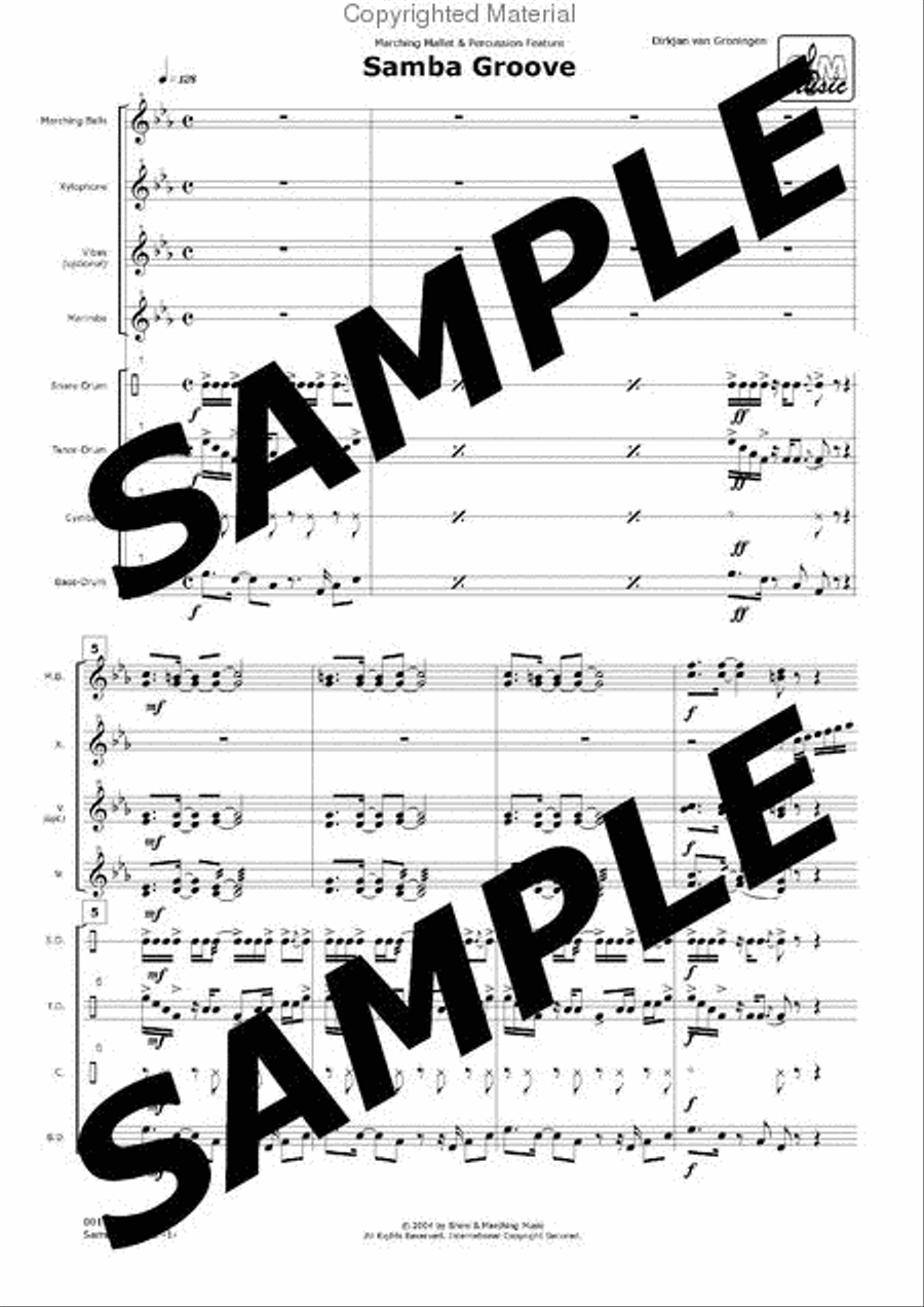 Samba Groove Snare Drum scores gallery preview page 2